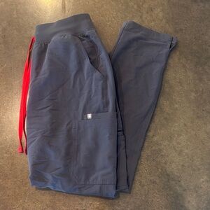 Figs Charcoal Yola High Waist Scrub Pants